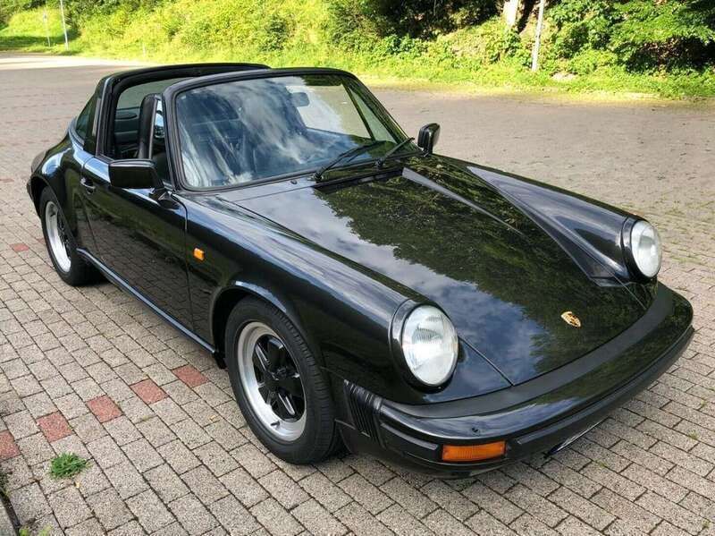 Schwarz Gebraucht 1985 Porsche 911 Carrera Cabriolet Cabrio | 69.911 € - Bild 1/4