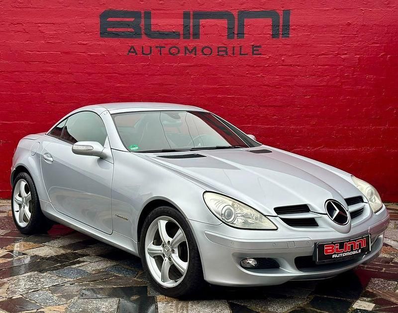 Silber Gebraucht 2005 Mercedes SLK200 Cabrio | 9.999 € (Guter Preis) - Bild 1/4