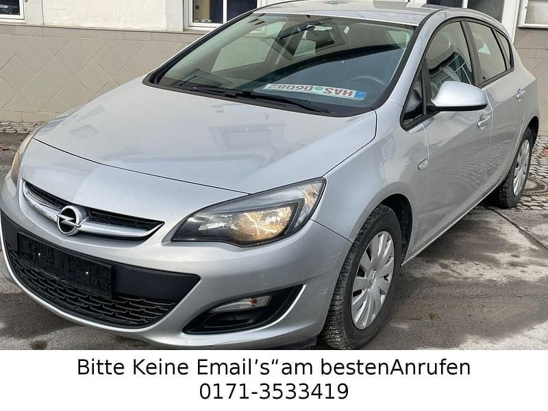 Silber Gebraucht 2015 Opel Astra Limousine | 4.580 € (Superpreis) - Bild 1/4