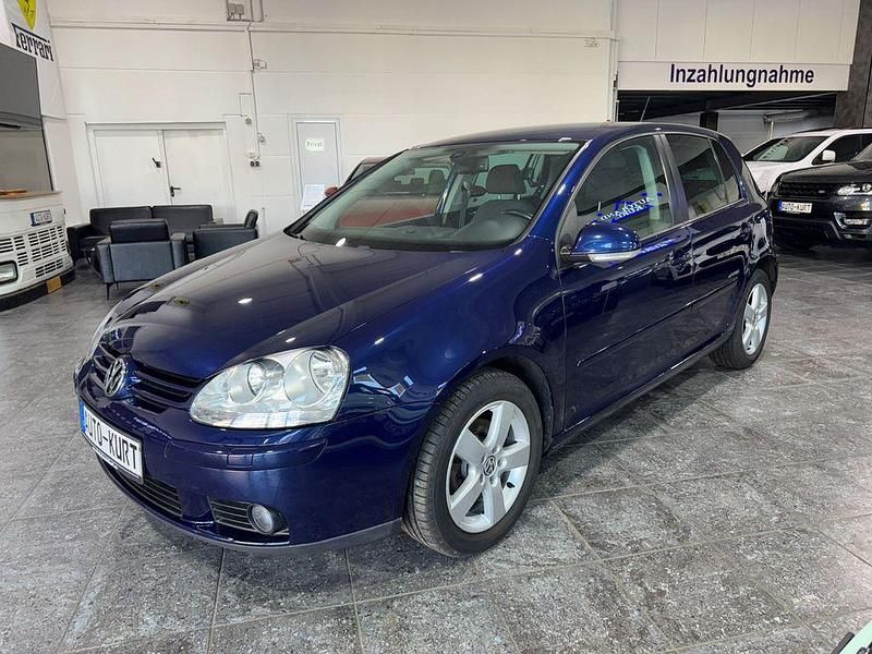 Gebraucht VW Golf VI United 105 PS (77 kW) 2008 Blau Kleinwagen