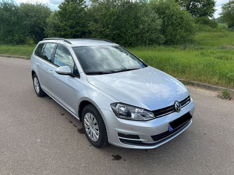 Silber Gebraucht 2014 VW Golf VII Kombi | 5.390 € (Superpreis) - Bild 1/4
