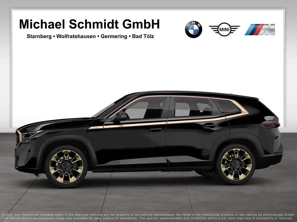 Gebraucht BMW XM Performance 653 PS (480 kW) 2025 Saphirschwarz SUV