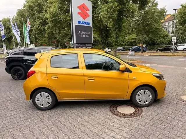 Gebraucht Mitsubishi Space Star Select 80 PS (58 kW) 2022 Gelb Kleinwagen