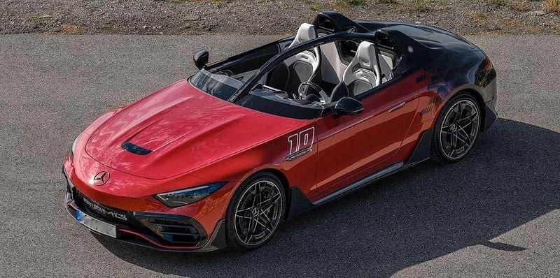 Neu Mercedes 250 AMG 585 PS (430 kW) 2026 Rot Cabrio