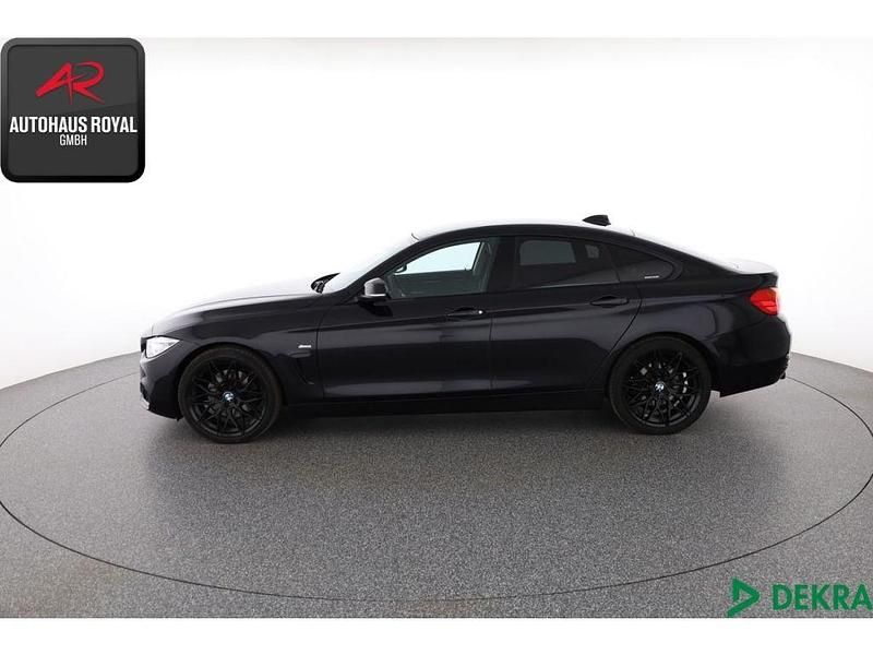 Gebraucht BMW 430 Sport Line 252 PS (185 kW) 2016 Schwarz (metallic) Coupé