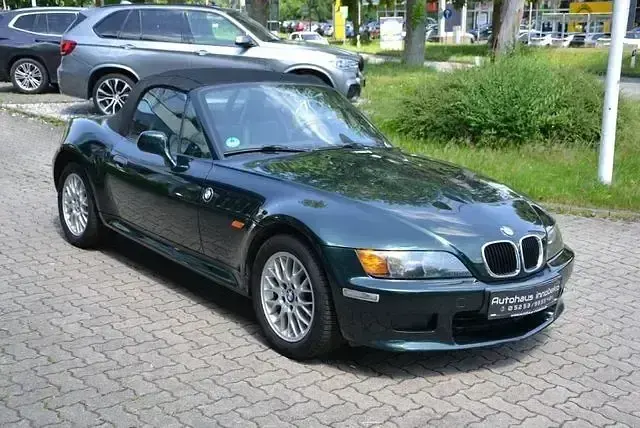 Gebraucht BMW Z3 150 PS (110 kW) 2000 Oxfordgruen 2 metallic Cabrio