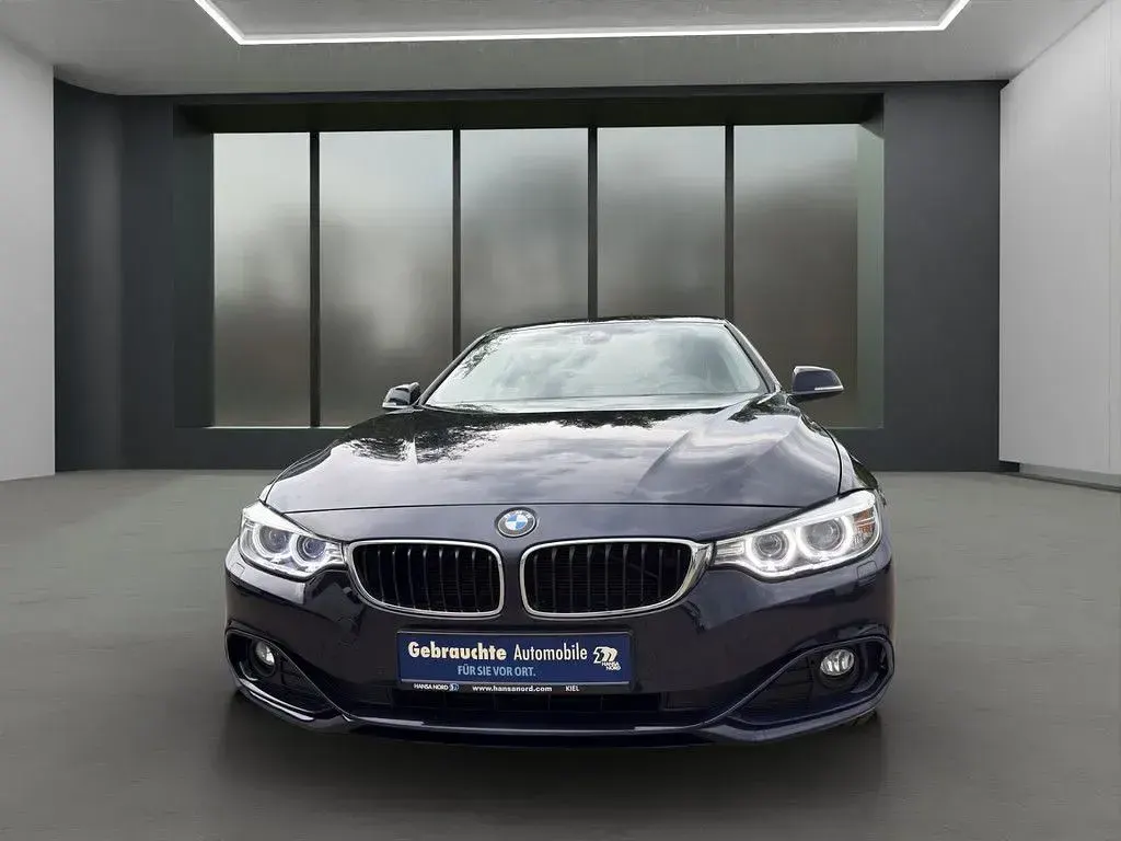Gebraucht BMW 420 Coupé Sport Line 190 PS (139 kW) 2015 Blau Coupé