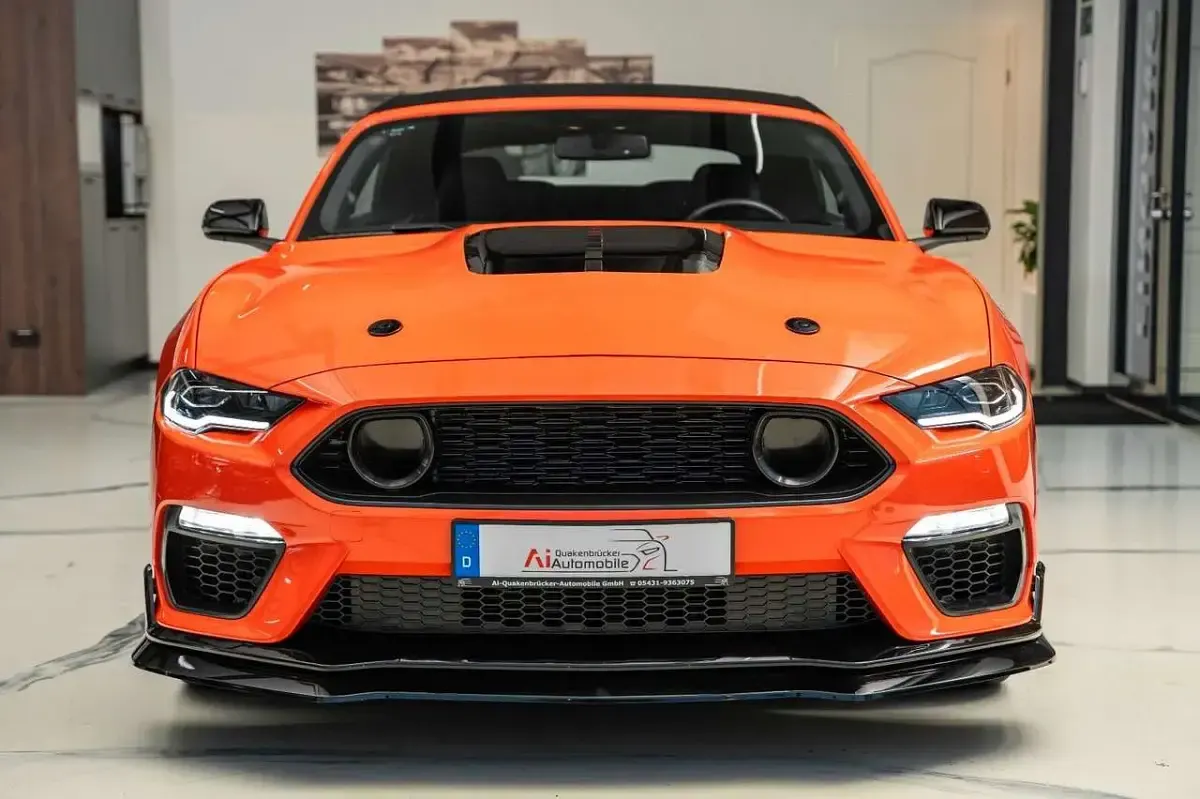 Occasion Ford Mustang Basis 305 ch (224 kW) 2015 Orange Cabriolet