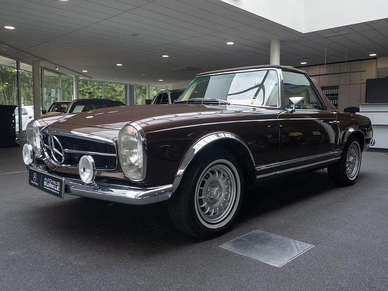 Gebraucht Mercedes SL280 170 PS (125 kW) 1970 Braun Cabrio