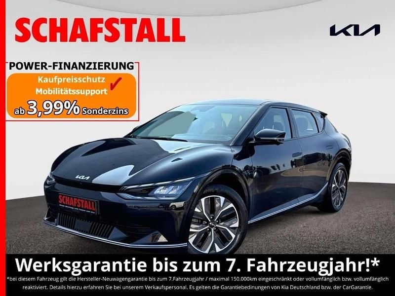 Blau (gravity blau met) Gebraucht 2023 Kia EV6 Air SUV | 26.979 € (Guter Preis) - Bild 1/3
