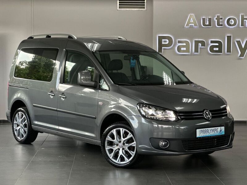 Grau Gebraucht 2014 VW Caddy Highline Van / Kleinbus | 16.950 € (Teuer) - Bild 1/4