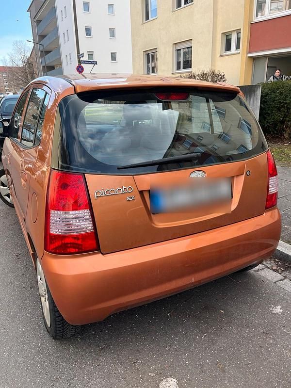 Gebraucht Kia Picanto 65 PS (47 kW) 2006 Orange Kleinwagen
