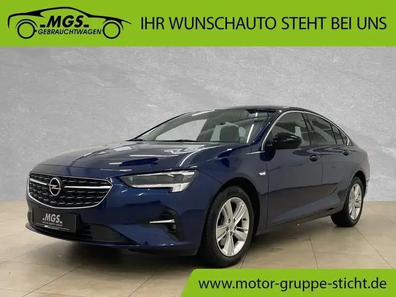Nautic blau (metalli (metallic) Gebraucht 2020 Opel Insignia Elegance Limousine | 18.990 € (Fairer Preis) - Bild 1/4