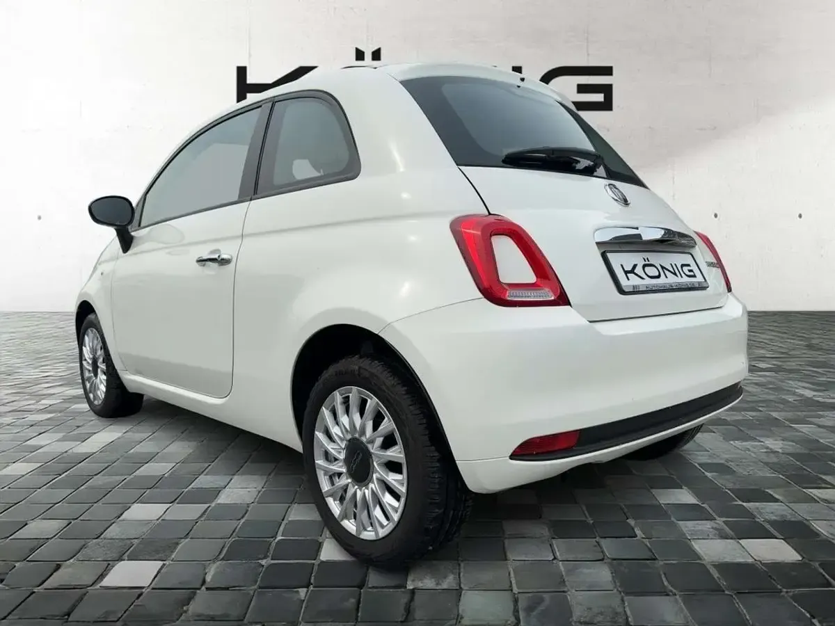 Gebraucht Fiat 500 69 PS (50 kW) 2023 Gelato weiß (5ca) Kleinwagen