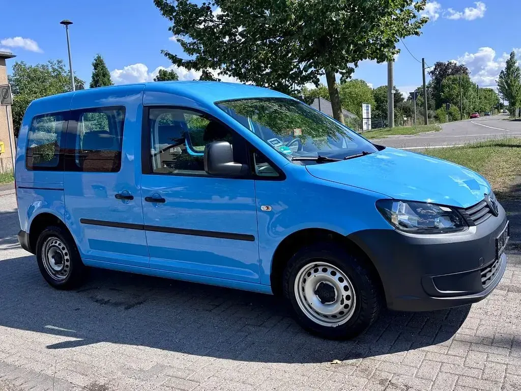 Gebraucht VW Caddy 75 PS (55 kW) 2015 Blau Van / Kleinbus
