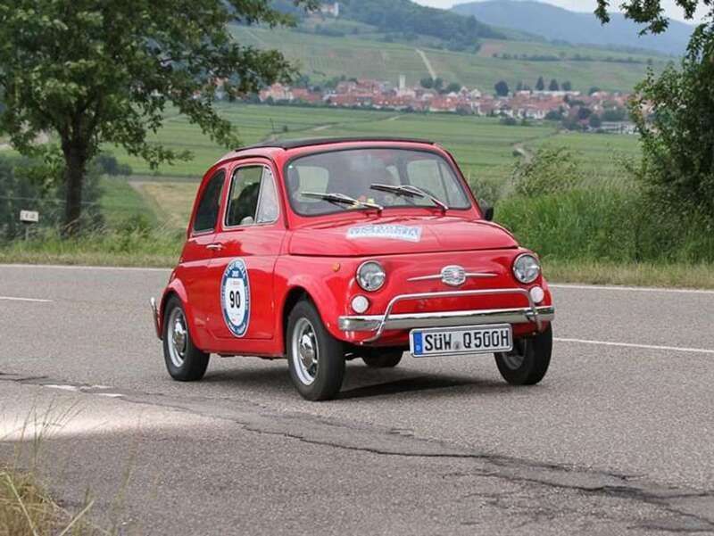 Rot Gebraucht 1973 Fiat 500 Kleinwagen | 11.500 € - Bild 1/4