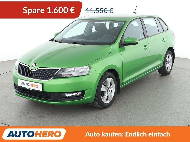 Rallye gruen Gebraucht 2019 Skoda Rapid Ambition Limousine | 9.950 € (Fairer Preis) - Bild 1/3