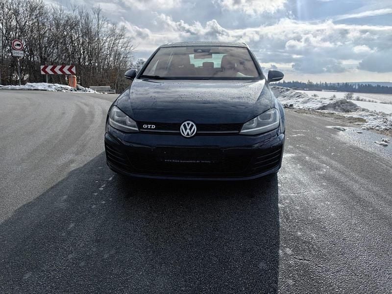 Gebraucht VW Golf VII GTD 184 PS (135 kW) 2013 Blau Kleinwagen