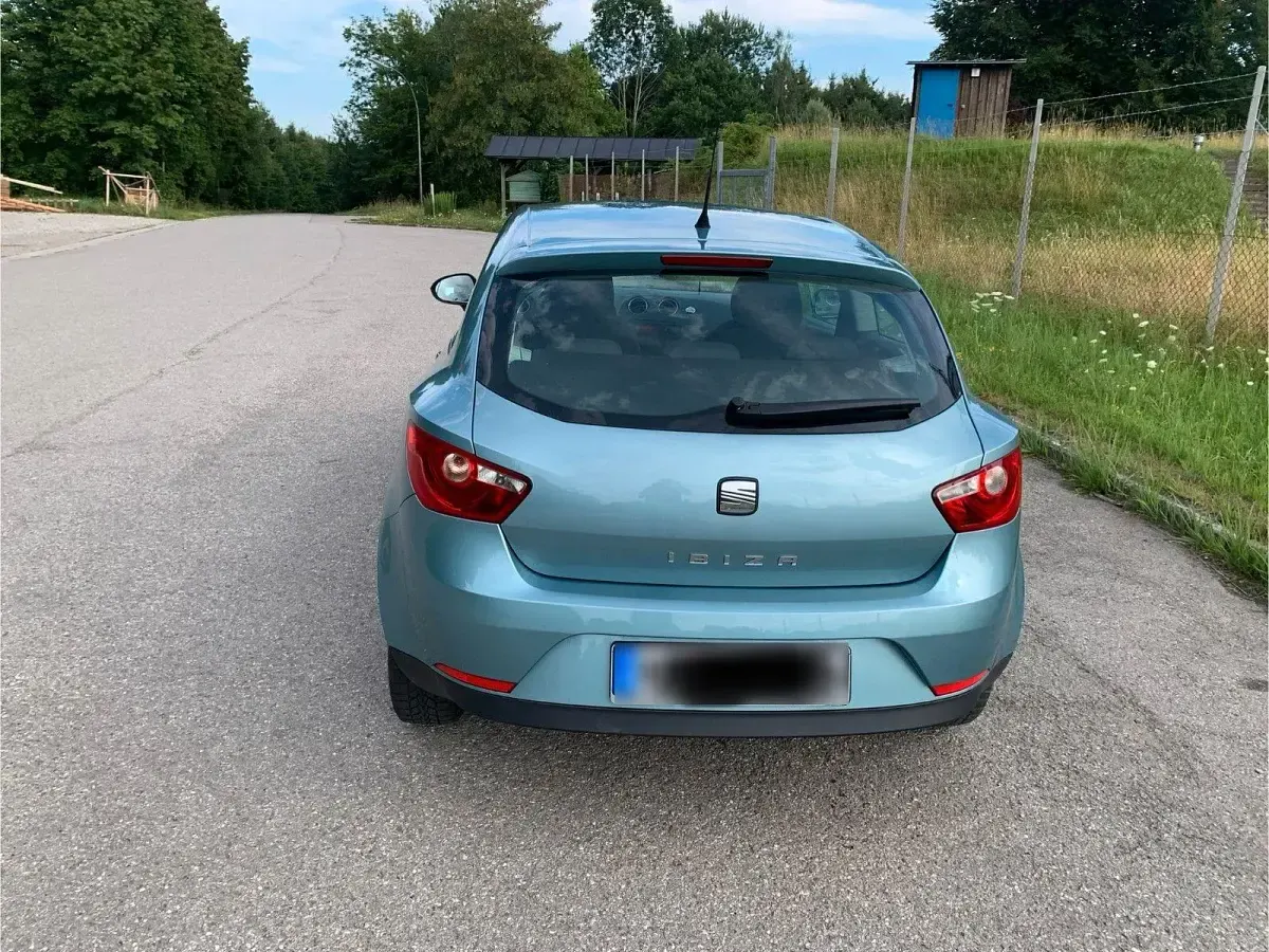 Gebraucht Seat Ibiza SC Style 86 PS (63 kW) 2009 Blau Kleinwagen