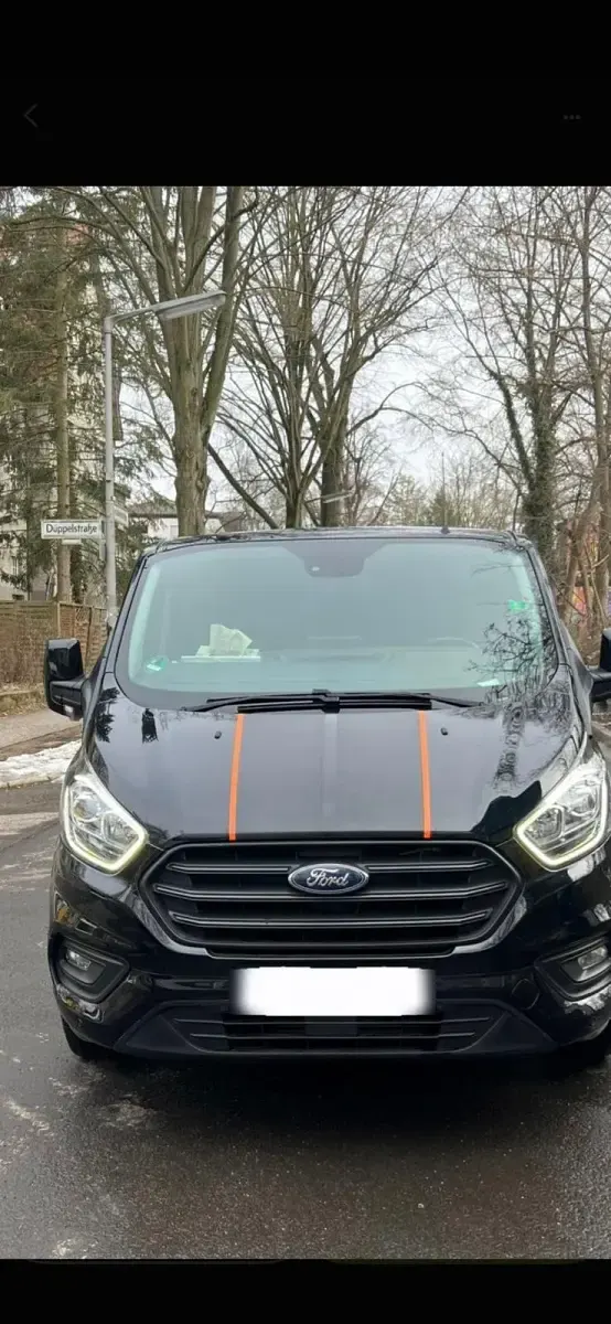 Gebraucht Ford Transit Custom 170 PS (125 kW) 2019 Schwarz Van / Kleinbus
