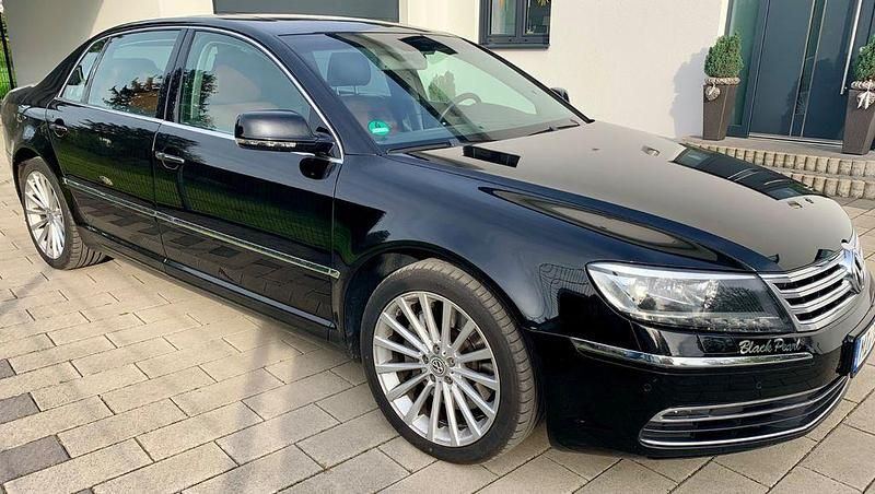 Usata VW Phaeton 245 CV (180 kW) 2014 Nero Berlina
