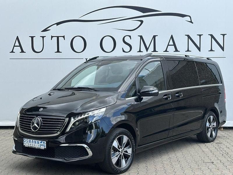Schwarz Gebraucht 2022 Mercedes EQV300 Avantgarde Van / Kleinbus | 44.950 € (Superpreis) - Bild 1/4