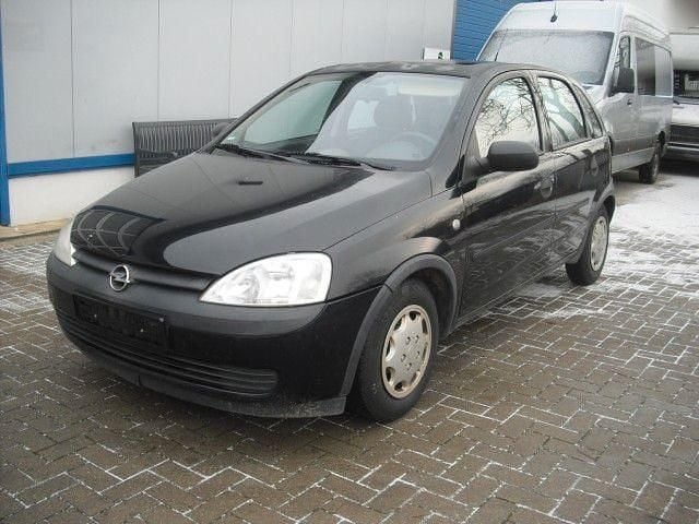 Schwarz Gebraucht 2002 Opel Corsa Limousine | 1.000 € (Fairer Preis) - Bild 1/4