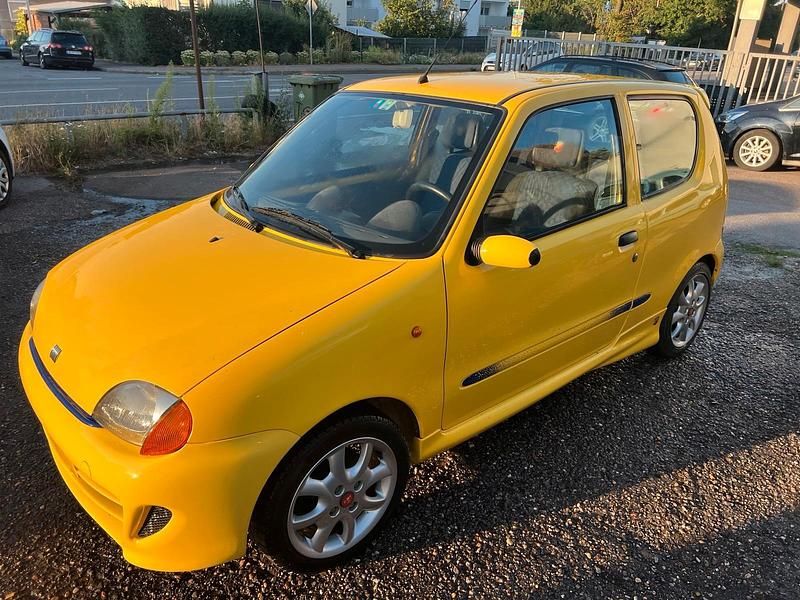 Gelb Gebraucht 1999 Fiat Seicento Abarth Kleinwagen | 2.250 € (Teuer) - Bild 1/4