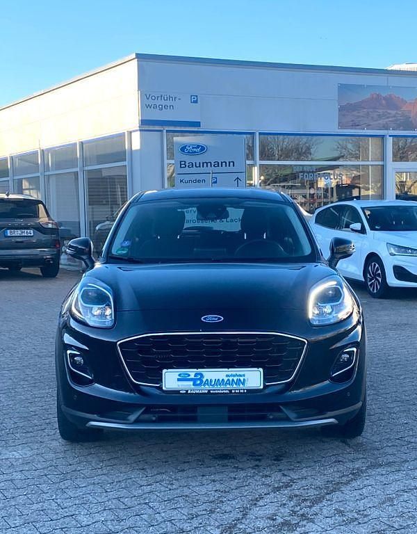 Gebraucht Ford Puma Titanium 125 PS (91 kW) 2021 Schwarz SUV
