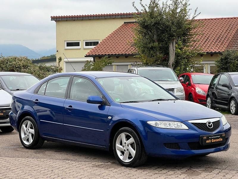 Blau Gebraucht 2004 Mazda 6 Comfort Limousine | 4.499 € (Teuer) - Bild 1/4