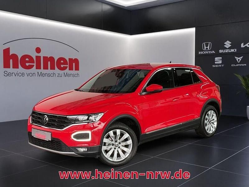 Rot Gebraucht 2021 VW T-Roc Sport SUV | 23.899 € (Guter Preis) - Bild 1/4