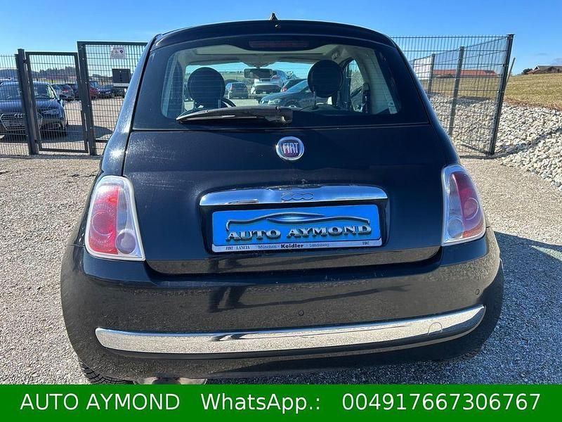 Gebraucht Fiat 500 69 PS (50 kW) 2012 Schwarz Kleinwagen