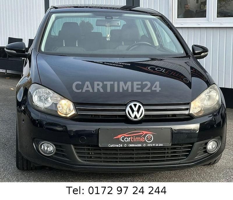 Schwarz Gebraucht 2010 VW Golf VI Exclusive Limousine | 6.799 € (Etwas zu teuer) - Bild 1/4