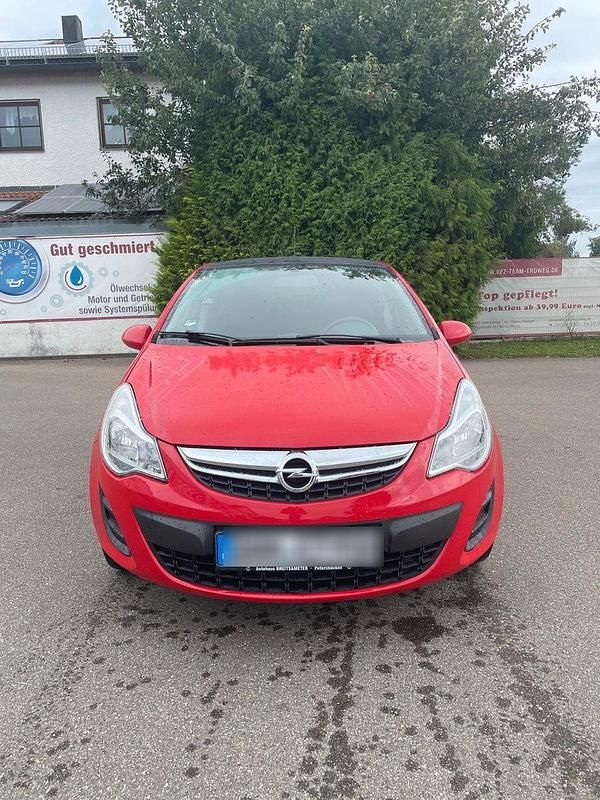 Rot Gebraucht 2010 Opel Corsa Kleinwagen | 2.999 € (Fairer Preis) - Bild 1/4