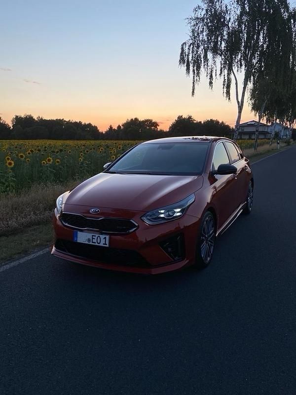 Gebraucht Kia Ceed GT GT 204 PS (150 kW) 2021 Orange Limousine