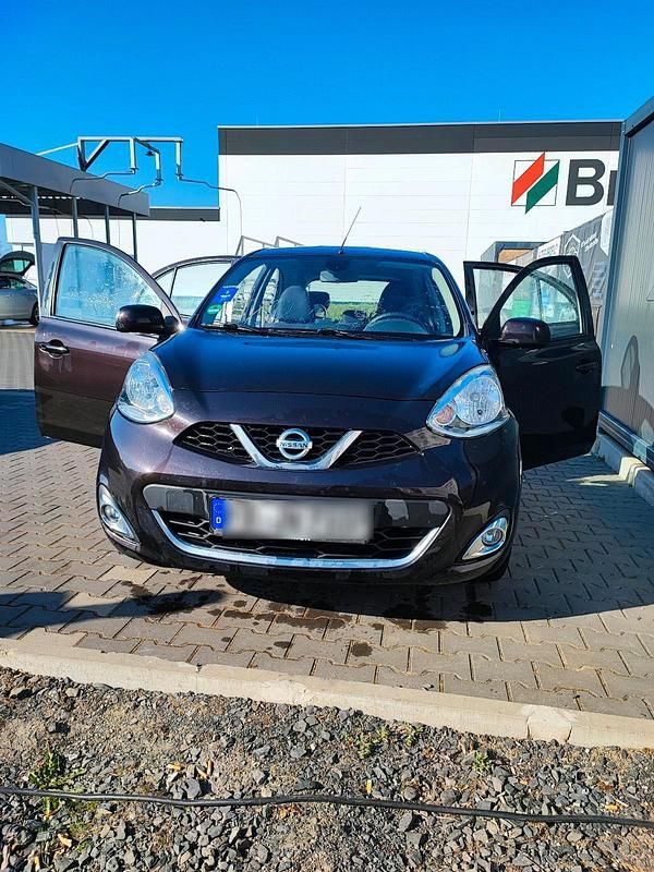Violet Gebraucht 2014 Nissan Micra Kleinwagen | 4.900 € (Fairer Preis) - Bild 1/4