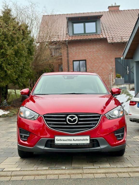 Gebraucht Mazda CX-5 Exclusive-Line 150 PS (110 kW) 2016 Rot SUV