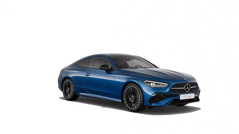Spektralblau metallic Neu 2025 Mercedes CLE300 Coupé | 79.421 € (Guter Preis) - Bild 1/3