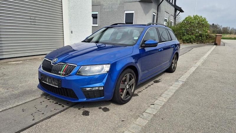 Gebraucht Skoda Octavia RS 184 PS (135 kW) 2016 Blau Kleinwagen