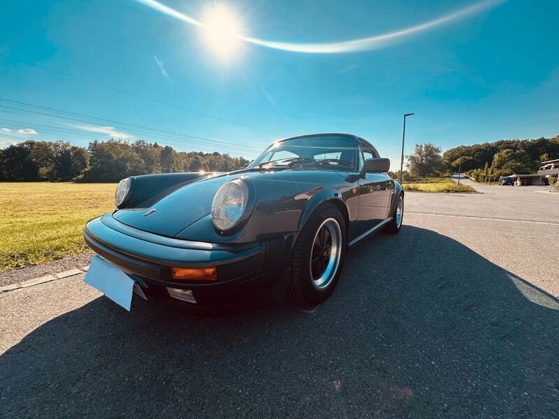 Blau Gebraucht 1987 Porsche 911 Coupé | 76.500 € - Bild 1/4