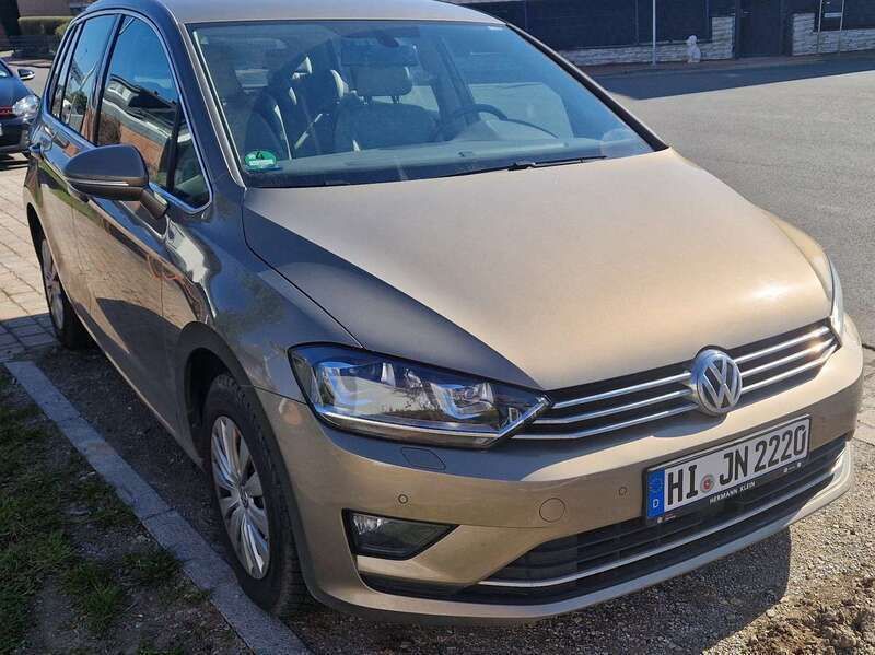 Gelb Gebraucht 2014 VW Golf VII Highline Kombi | 11.000 € (Guter Preis) - Bild 1/4
