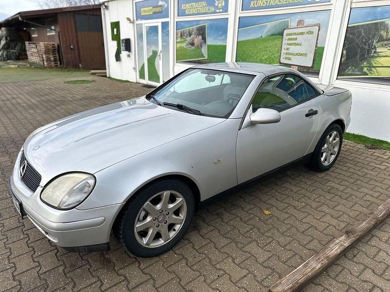 Gebraucht Mercedes SLK230 193 PS (141 kW) 1997 Grau Cabrio