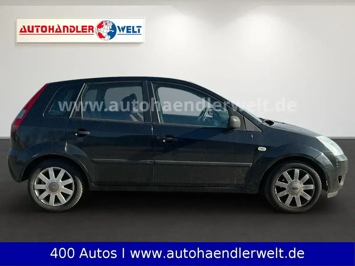 Gebraucht Ford Fiesta 69 PS (50 kW) 2005 Schwarz Kleinwagen