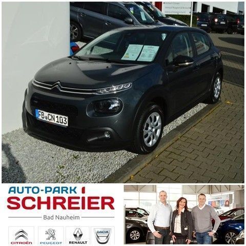 Grau Gebraucht 2017 Citroën C3 Feel Kleinwagen | 13.490 € (Teuer) - Bild 1/4