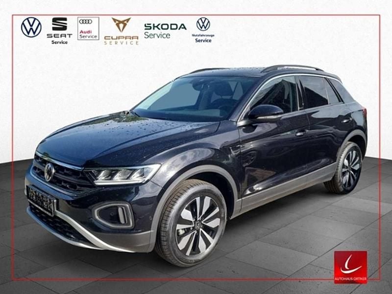 Schwarz Gebraucht 2024 VW T-Roc Move SUV | 28.590 € (Guter Preis) - Bild 1/4