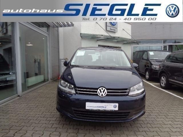 Gebraucht VW Sharan 140 PS (102 kW) 2014 Blau metallic Van / Kleinbus