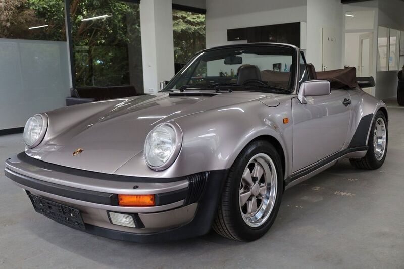 Silber Gebraucht 1986 Porsche 930 Turbo Cabrio | 189.900 € - Bild 1/4
