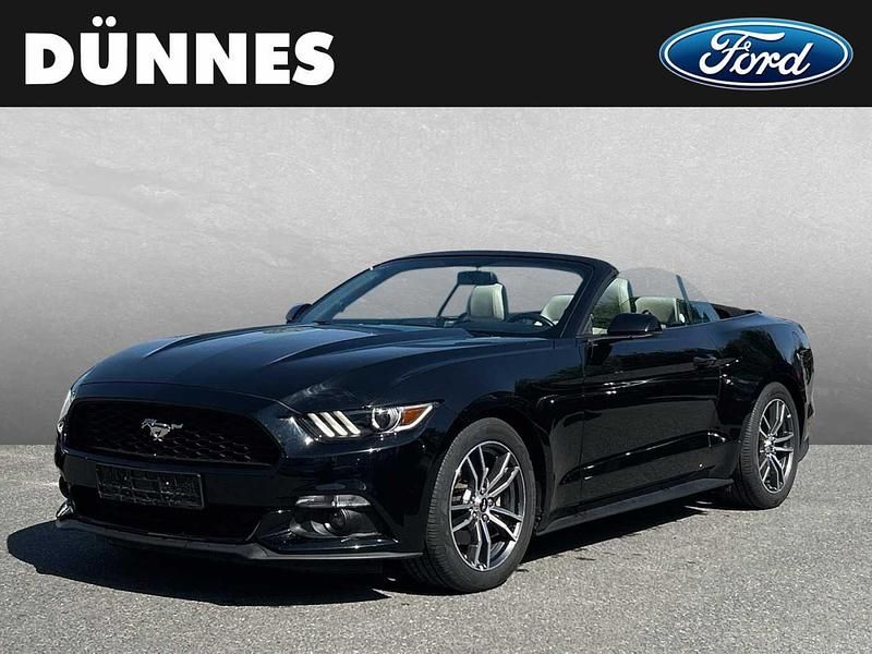 Schwarz Gebraucht 2018 Ford Mustang Convertible Cabrio | 28.500 € (Fairer Preis) - Bild 1/4