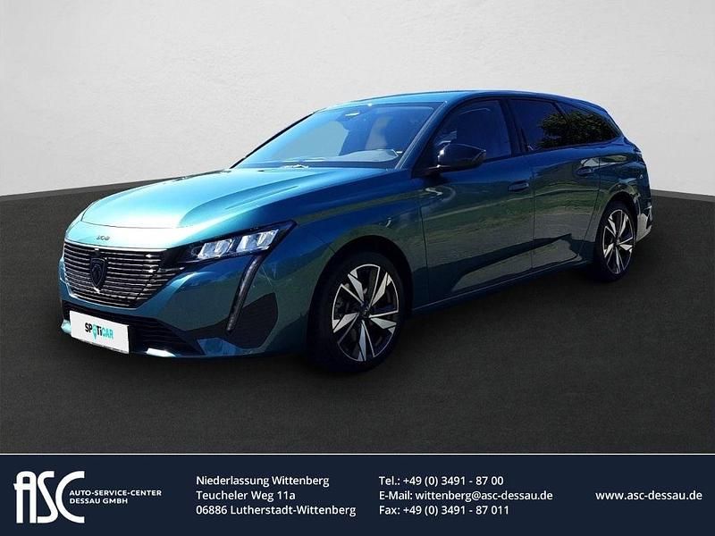 Blau Gebraucht 2023 Peugeot 308 SW Allure Kombi | 23.990 € - Bild 1/4