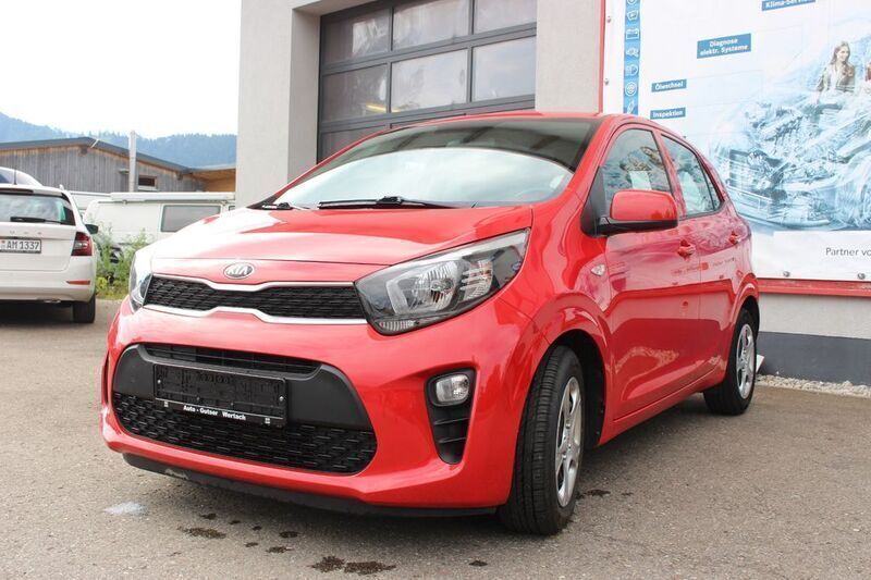 Rot Gebraucht 2019 Kia Picanto Edition 7 Kleinwagen | 8.900 € (Fairer Preis) - Bild 1/4